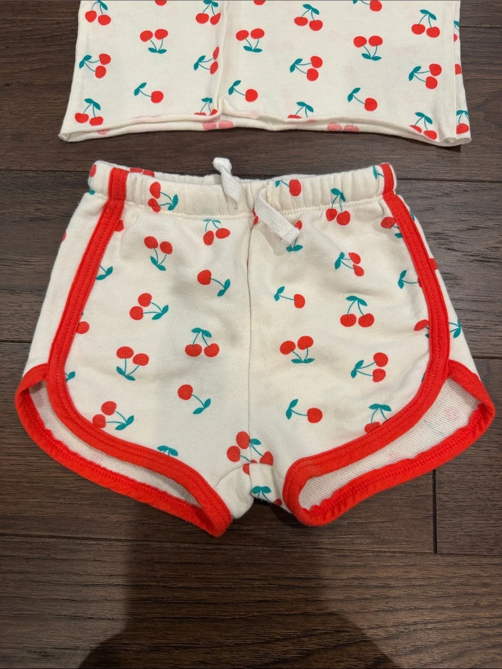 Grayson Mini Cherry Print Kids Matching Set Size 18 Months - C39-154